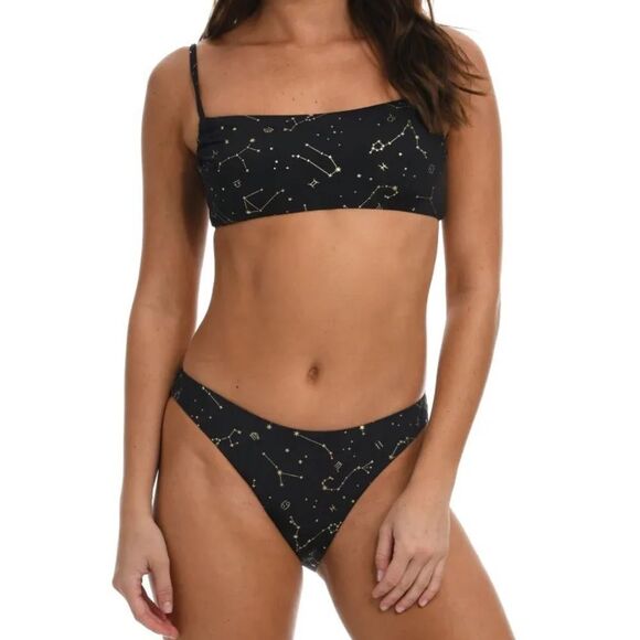 Sunshine 79 Zodiac Bralette Top and hipster bottom set - Picture 1 of 3